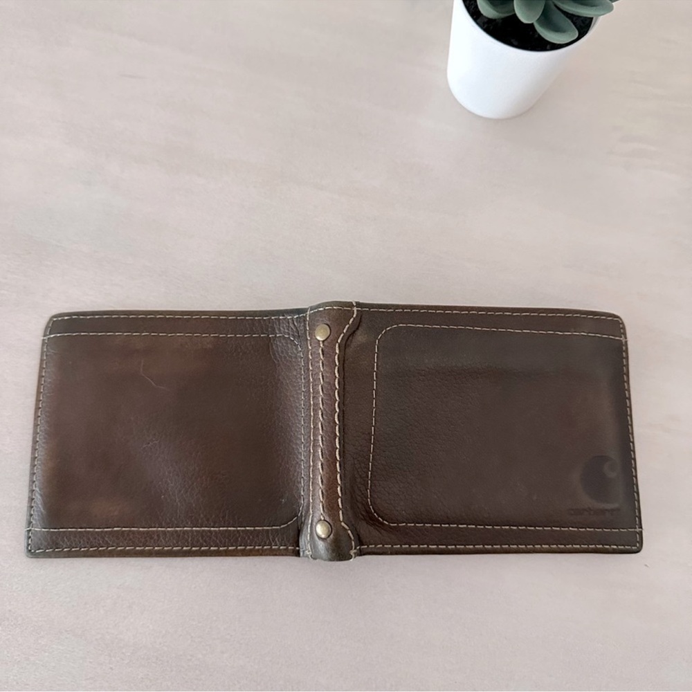 Carhartt Mens Leather Wallet - Picture 3 of 8